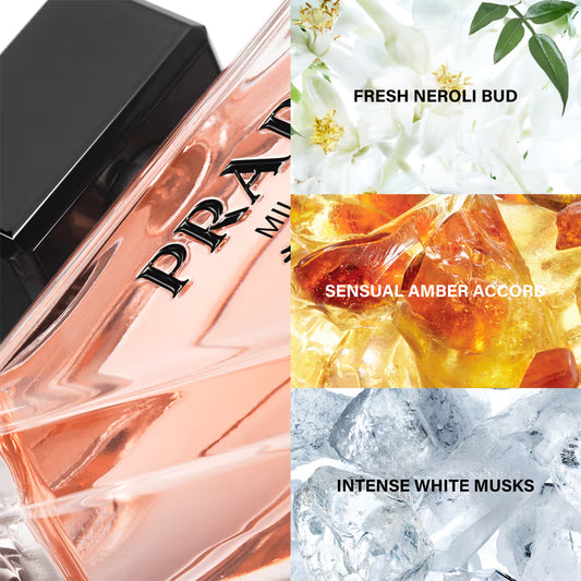 Prada Paradoxe Eau de Parfum 90ml 3 fl oz Women’s White Floral Amber Perfume Long Lasting Signature Scent
