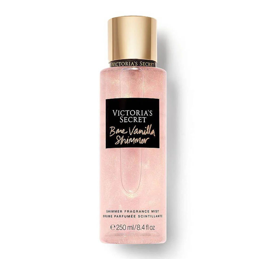 Victoria's Secret Bare Vanilla Shimmer Fragrance Mist 250ml – Warm Vanilla Glow with a Touch of Sparkle