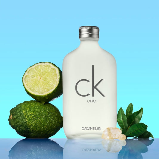 Calvin Klein CK One Eau de Toilette 100ml – Fresh Citrus Aromatic Unisex Fragrance