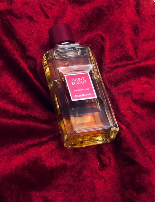 Guerlain Habit Rouge Eau de Toilette for Men 100ml – Warm Oriental Citrus Luxury Fragrance