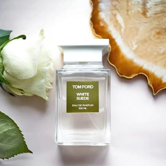 Tom Ford White Suede Eau de Parfum 100ml 3.4 fl oz Luxury Unisex Soft Musky Leather Signature Fragrance