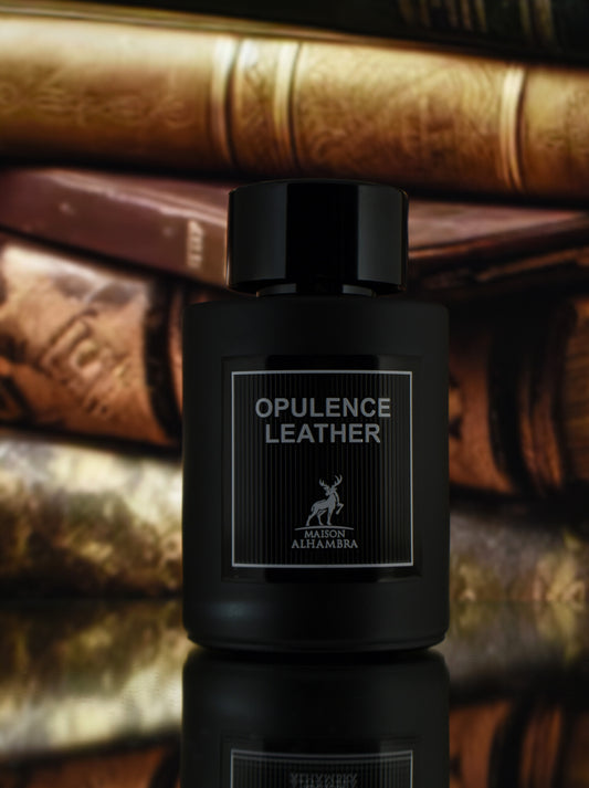 Maison Alhambra Opulence Leather Eau de Parfum – Smoky Leather Luxury Unisex Fragrance