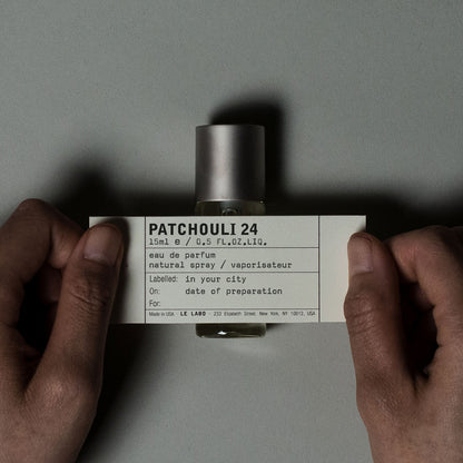 Le Labo Patchouli 24 Eau de Parfum 50ml 1.7 fl oz Unisex Smoky Leather Patchouli Niche Fragrance