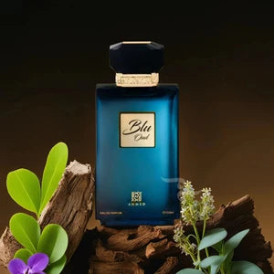 Ahmed Al Maghribi Blu Oud Eau de Parfum 100ml | Fresh Oud Luxury Unisex Fragrance