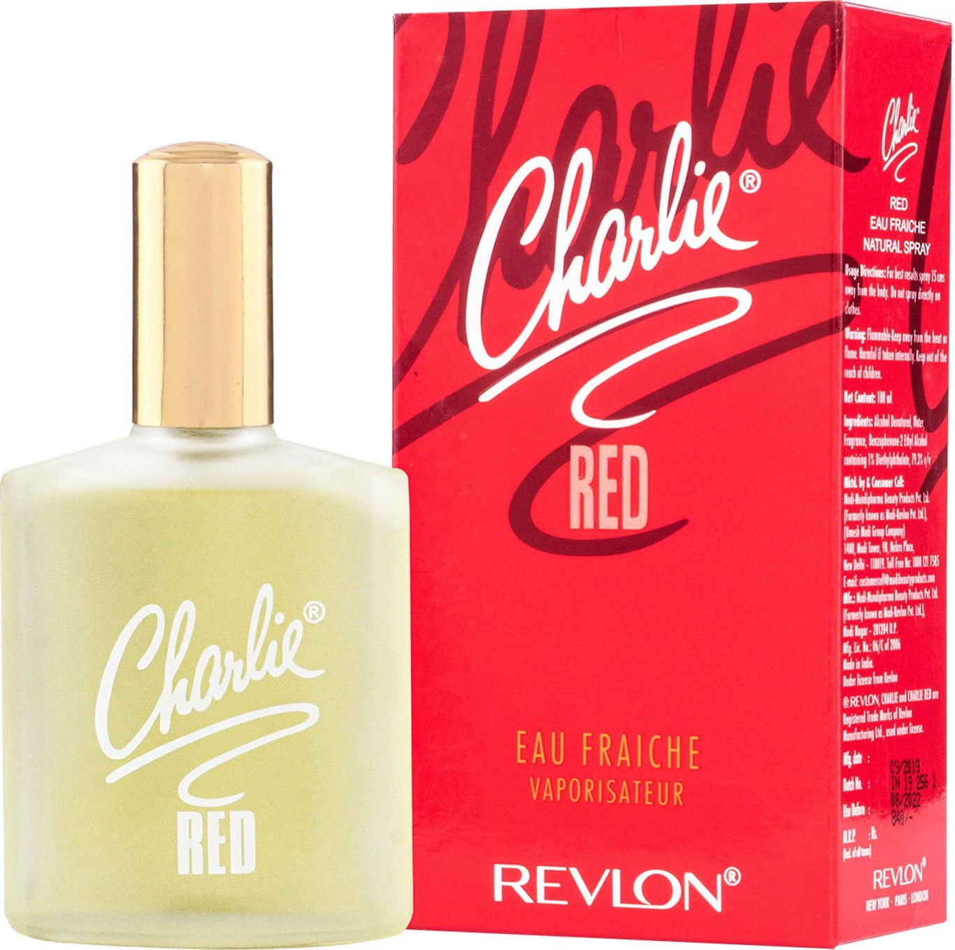 Revlon Charlie Rose Eau de Toilette for Women 100ml – Floral Fruity Fragrance