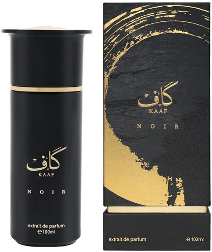 Ahmed Al Maghribi Kaaf Noir Extrait de Parfum 100ml | Citrus Woody Luxury Unisex Fragrance