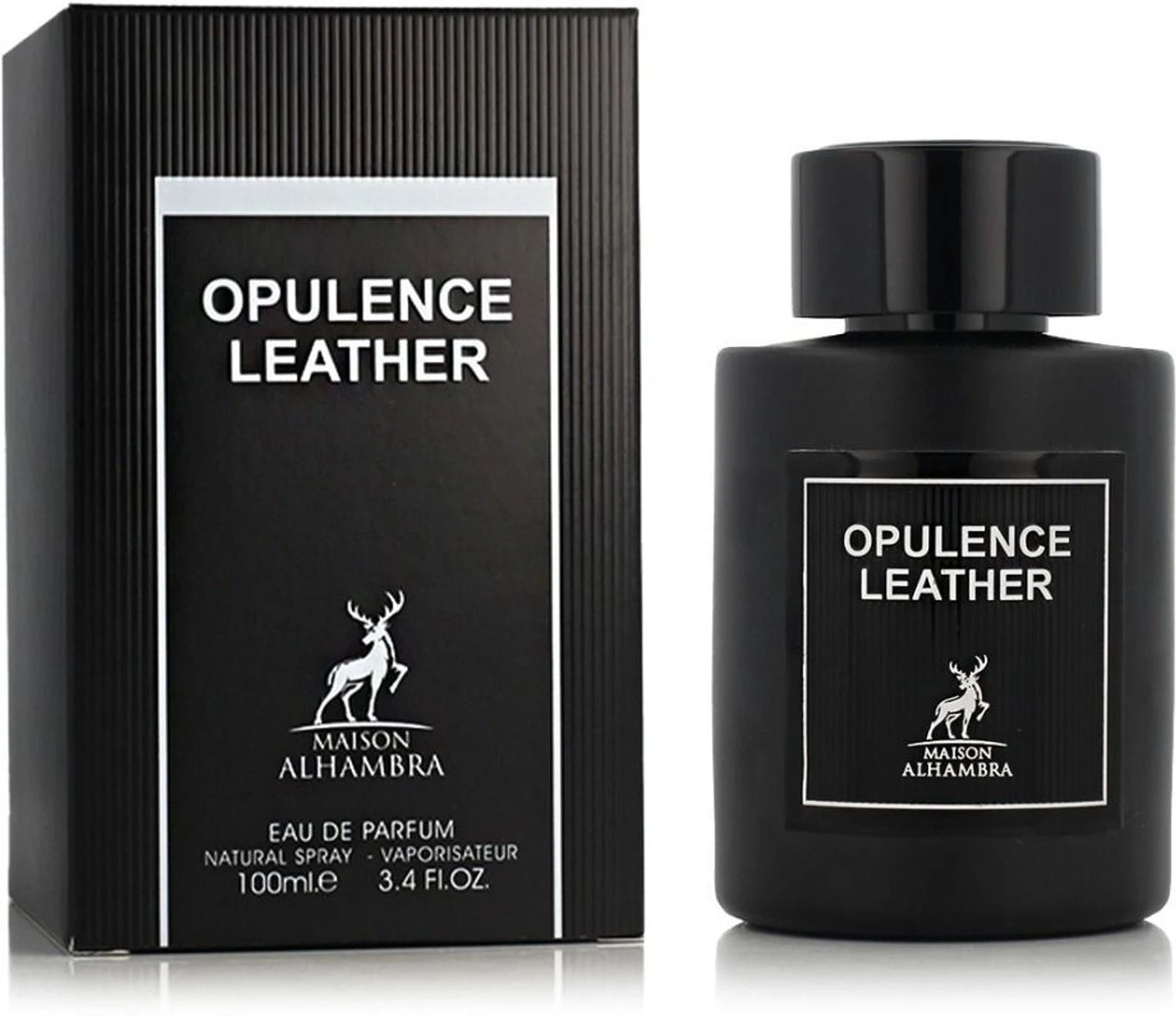 Maison Alhambra Opulence Leather Eau de Parfum – Smoky Leather Luxury Unisex Fragrance