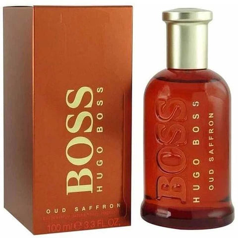 Hugo Boss Oud Saffron Eau de Parfum 100ml 3.3 fl oz Unisex Woody Spicy Luxury Perfume