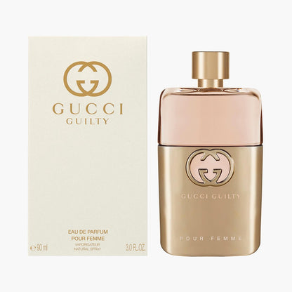 Gucci Guilty Eau de Parfum for Women 90ml – Warm Floral Amber Luxury Fragrance