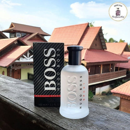 Hugo Boss Bottled Sport Eau de Toilette for Men 100ml – Fresh Spicy Fragrance
