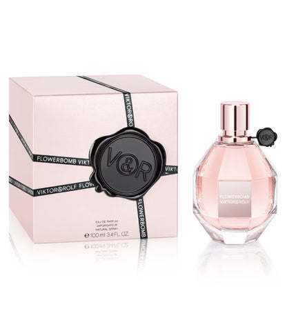 Viktor & Rolf Flowerbomb Eau de Parfum 100ml 3.4 fl oz Women’s Rich Floral Patchouli Luxury Perfume