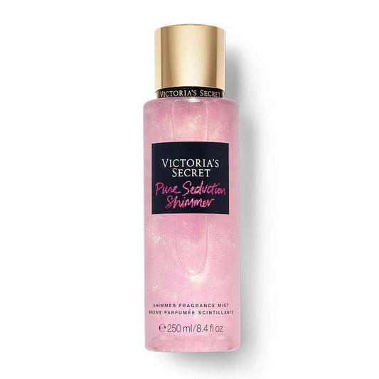 Victoria's Secret Pure Seduction Shimmer Fragrance Mist 250ml – Radiant Glow with Irresistible Scent