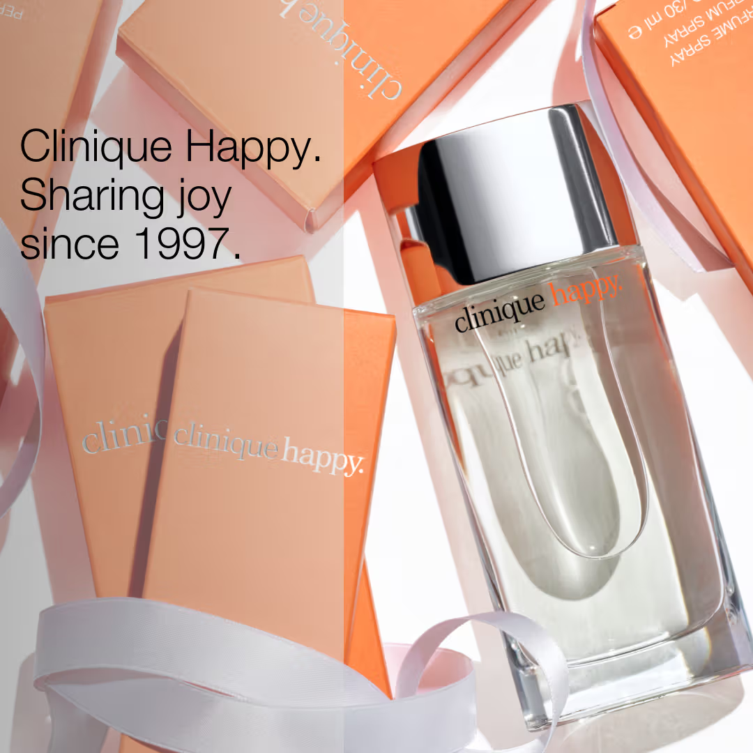 Clinique Happy Eau de Parfum for Women 100ml – Fresh Citrus Floral Fragrance