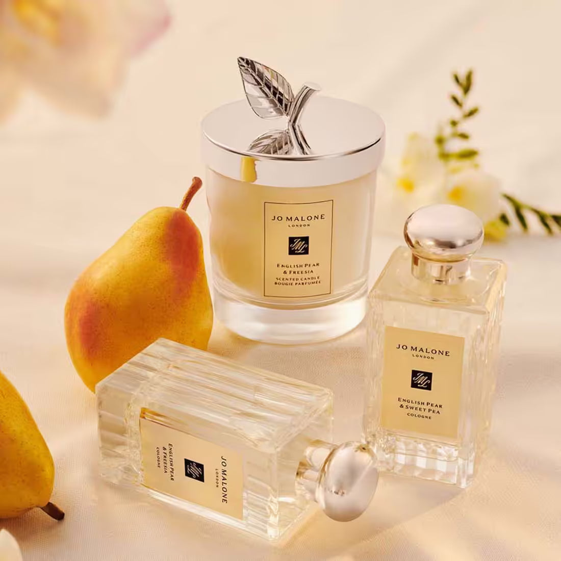 Jo Malone English Pear & Freesia Cologne 100ml – Fresh Fruity Floral Luxury Unisex Fragrance