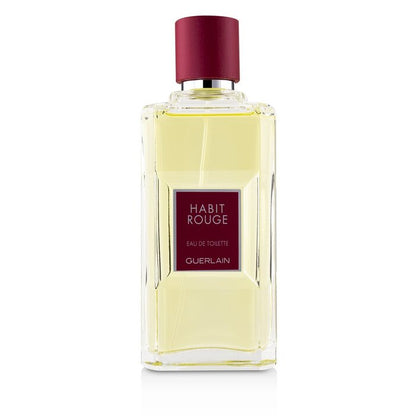 Guerlain Habit Rouge Eau de Toilette for Men 100ml – Warm Oriental Citrus Luxury Fragrance