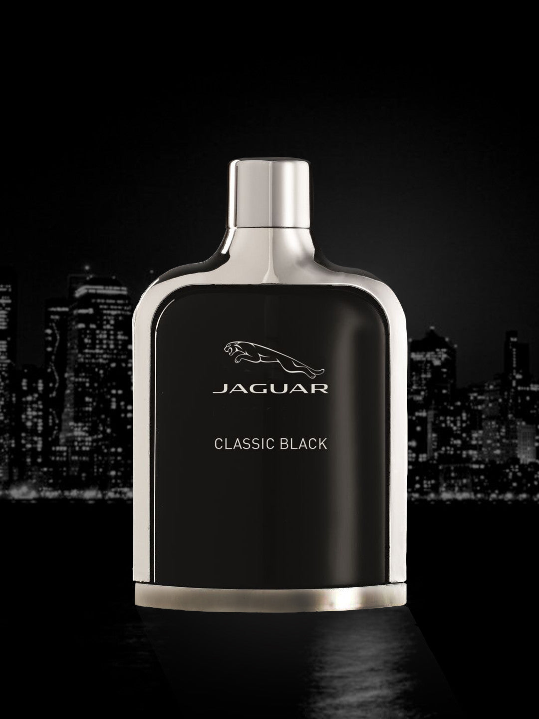 Jaguar Classic Black Eau de Toilette for Men 100ml – Sophisticated Woody Aromatic Fragrance