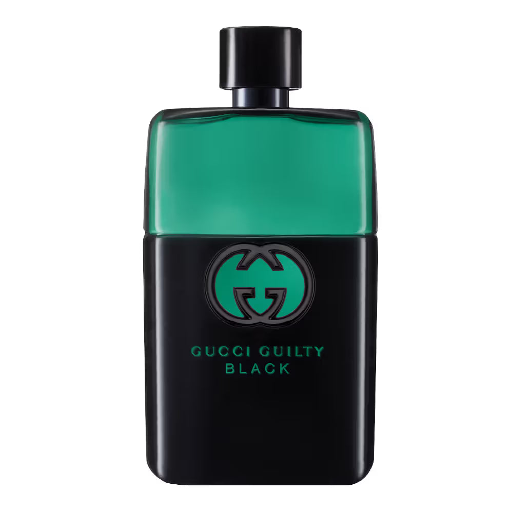 Gucci Guilty Black perfume bottle on a white background Gucci Guilty Black Pour Homme Eau de Toilette 90 ml (3 fl.oz)