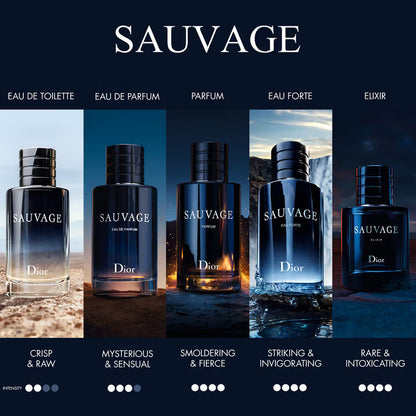 Dior Sauvage Eau Forte Parfum 100ml Men’s Fresh Spicy Aromatic Intense Luxury Fragrance