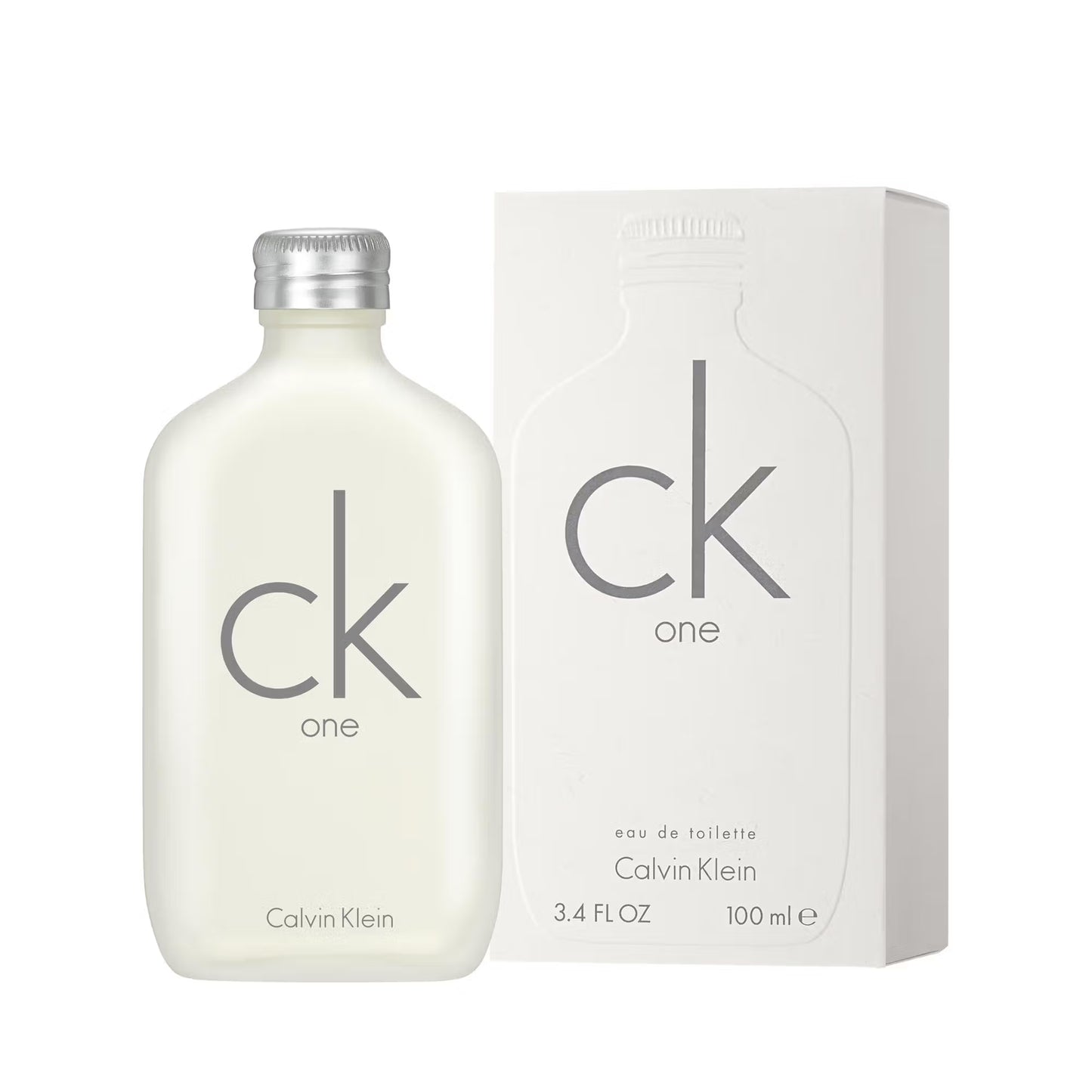 Calvin Klein CK One Eau de Toilette 100ml – Fresh Citrus Aromatic Unisex Fragrance