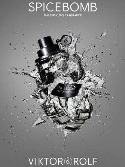 Viktor & Rolf Spicebomb Eau de Toilette 90ml 3.04 fl oz Original Warm Spicy Woody Men’s Perfume