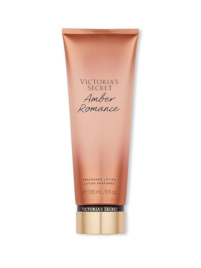 Victoria's Secret Amber Romance Hydrating Body Lotion for Women 236ml – Nourishing Scented Lotion