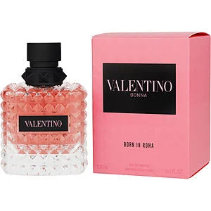 Valentino Donna Born In Roma The Gold Eau de Parfum 100ml 3.4 fl oz Women’s Warm Floral Amber Luxury Perfume