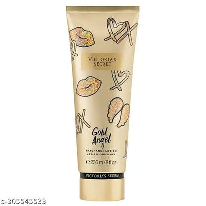 Victoria's Secret Gold Angel Nourishing Hand & Body Lotion for Women 236ml – Hydrating Scented Lotion
