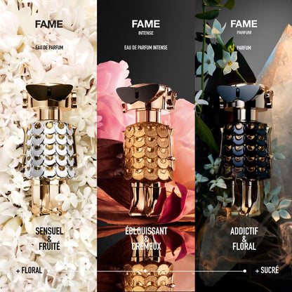 Paco Rabanne Fame Eau de Parfum for Women 80ml – Floral Woody Musk Fragrance