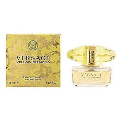 Versace Yellow Diamond Eau de Toilette for Women 90ml – Floral Citrus Fragrance