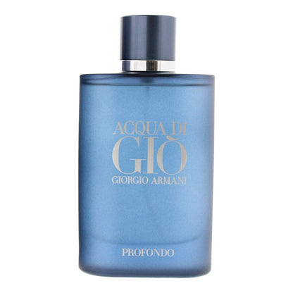 Acqua di Giò Profondo Giorgio Armani Eau de Parfum 125ml 4.2 fl oz Men’s Marine Aromatic Woody Fragrance