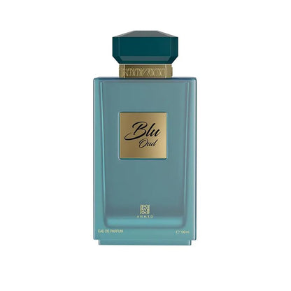 Ahmed Al Maghribi Blu Oud Eau de Parfum 100ml | Fresh Oud Luxury Unisex Fragrance