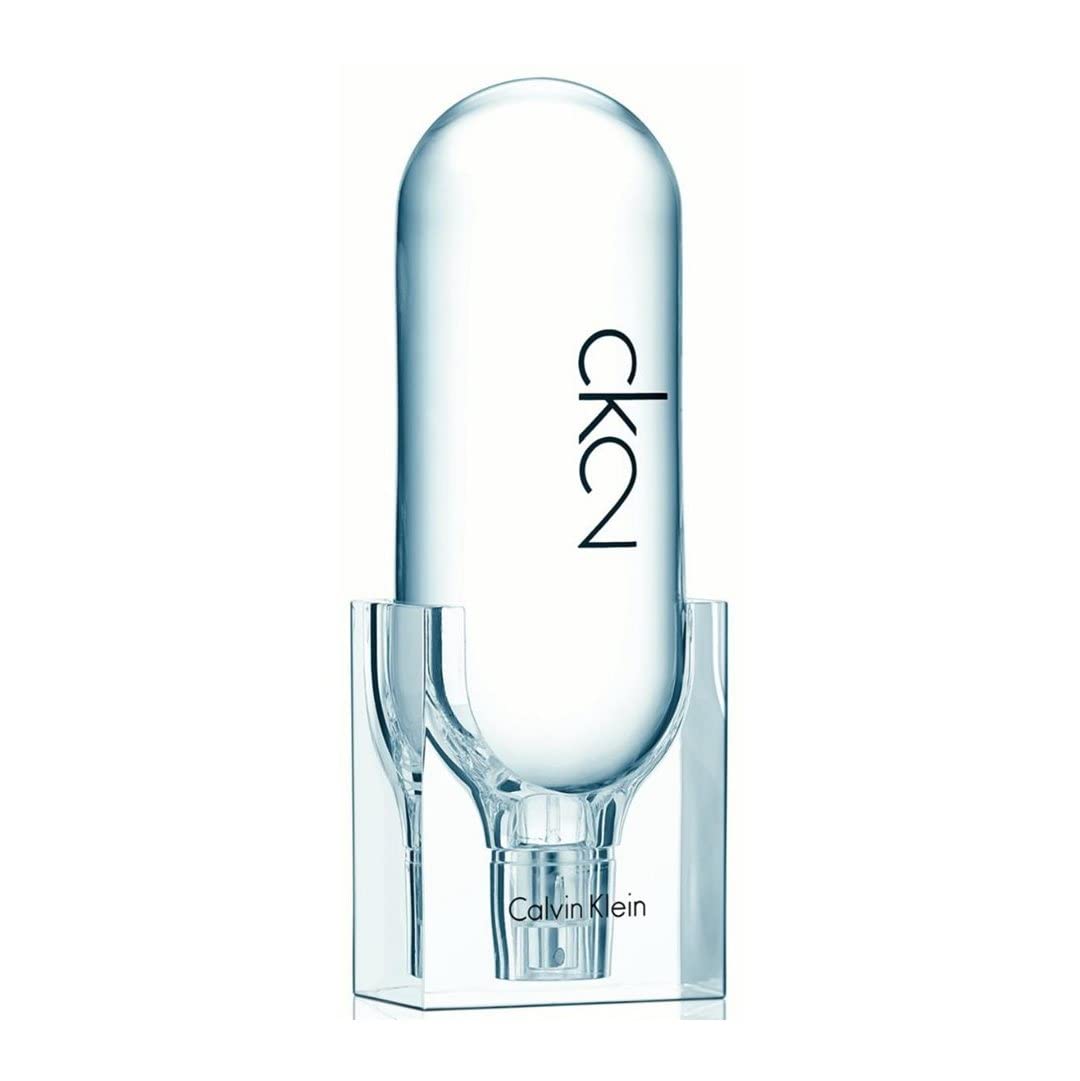 Calvin Klein CK2 Eau de Toilette 100ml – Fresh Woody Aromatic Unisex Fragrance