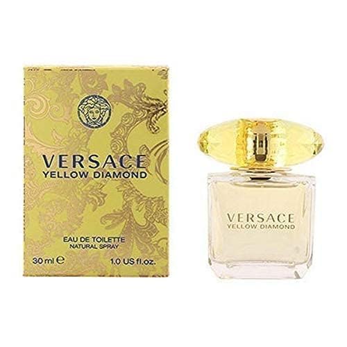 Versace Yellow Diamond Eau de Toilette for Women 90ml – Floral Citrus Fragrance