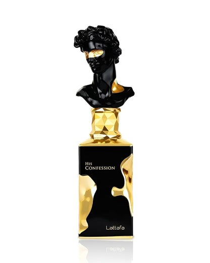 Lattafa His Confession Eau de Parfum 100ml | Warm Spicy Men’s Luxury Fragrance