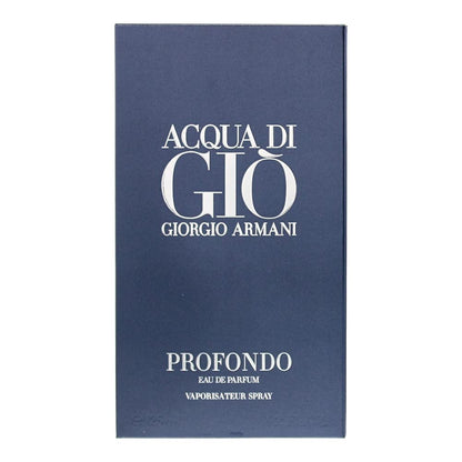 Acqua di Giò Profondo Giorgio Armani Eau de Parfum 125ml 4.2 fl oz Men’s Marine Aromatic Woody Fragrance