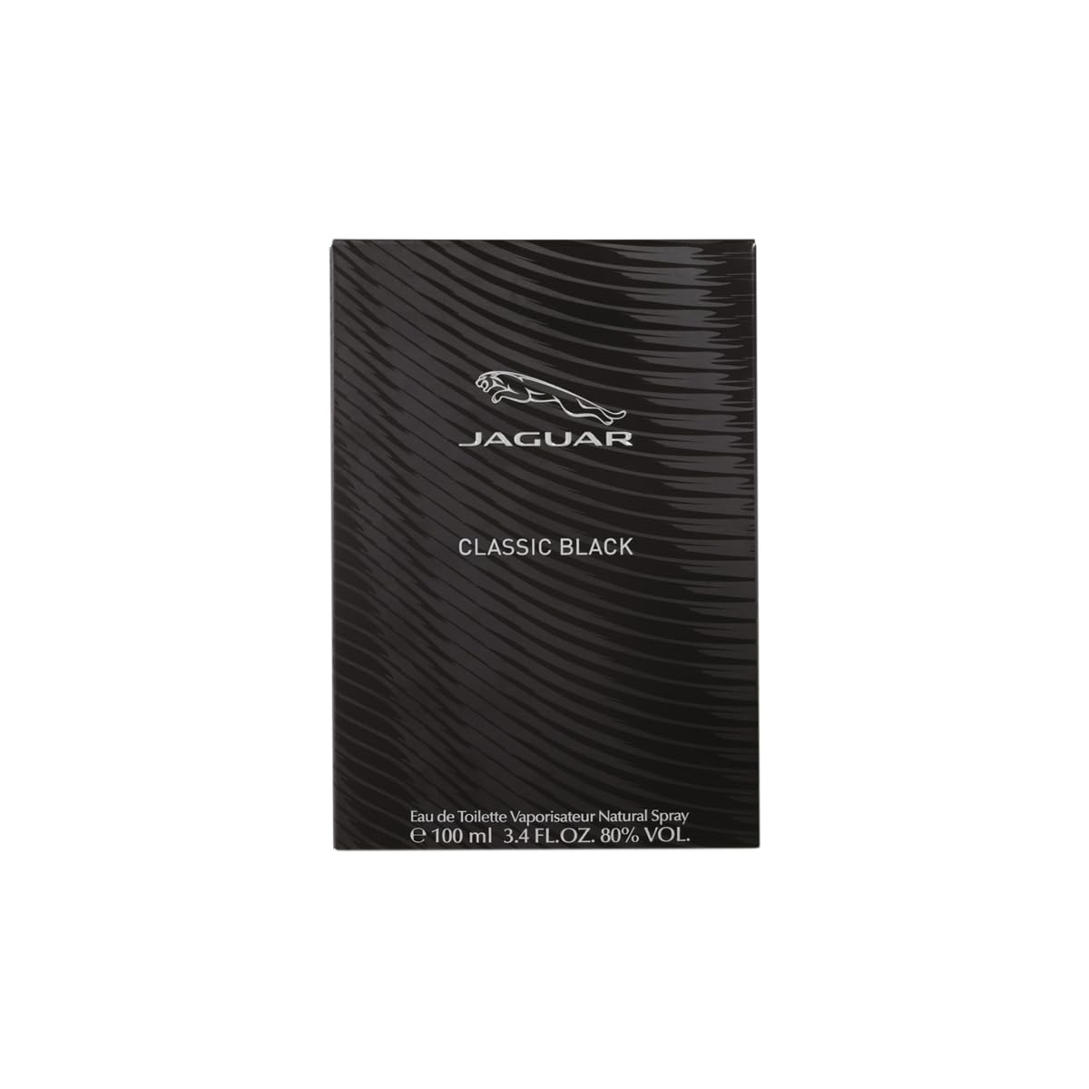 Jaguar Classic Black Eau de Toilette for Men 100ml – Sophisticated Woody Aromatic Fragrance