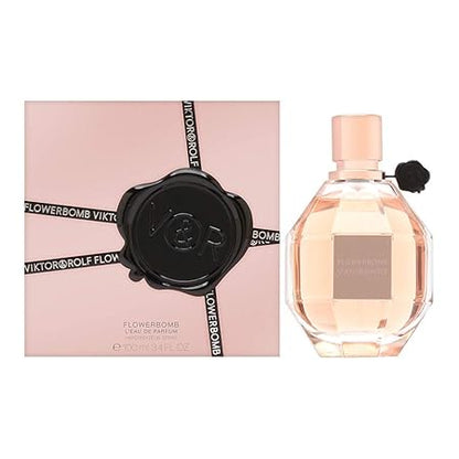 Viktor & Rolf Flowerbomb Eau de Parfum 100ml 3.4 fl oz Women’s Rich Floral Patchouli Luxury Perfume