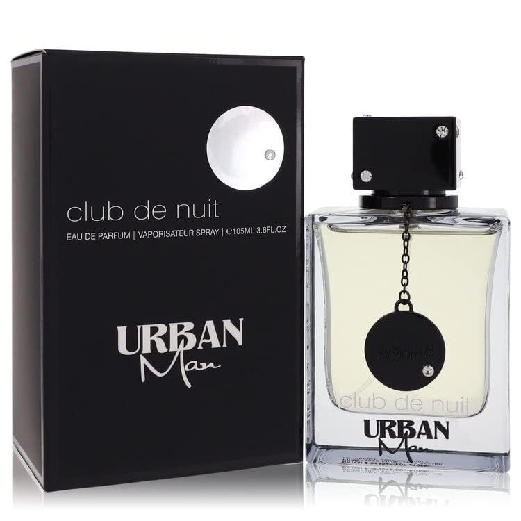 Armaf Club de Nuit Urban Man Eau de Parfum for Men 105ml – Woody Aromatic Fragrance