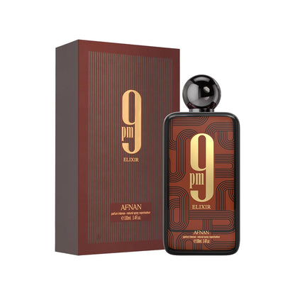 Afnan 9PM Elixir Extrait de Parfum 100ml – Amber Vanilla Men’s Luxury Fragrance