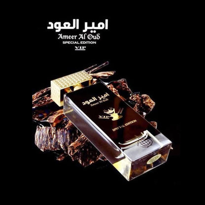 Ameer Al Oud VIP Special Edition Eau de Parfum 100ml – Rich Woody Oud Luxury Unisex Fragrance