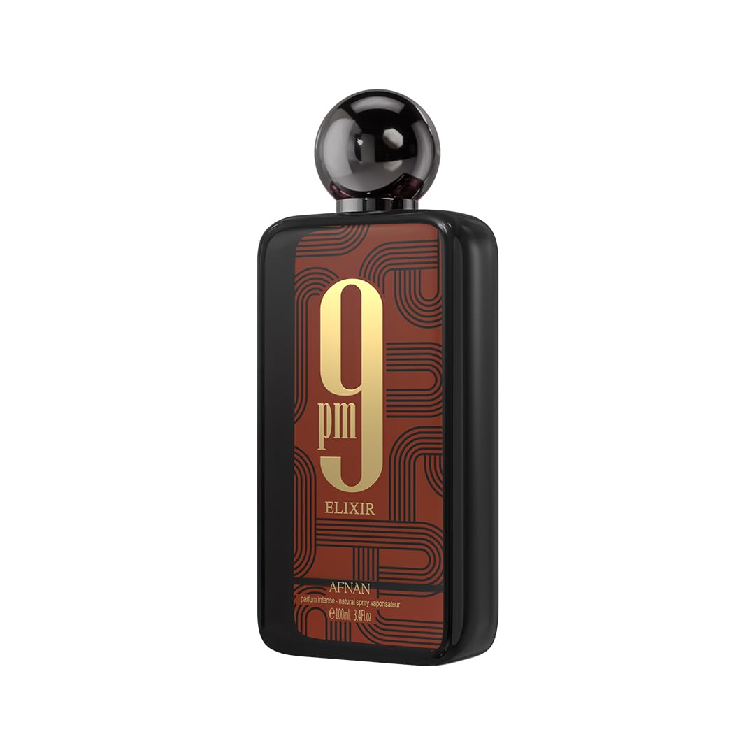 Afnan 9PM Elixir Extrait de Parfum 100ml – Amber Vanilla Men’s Luxury Fragrance