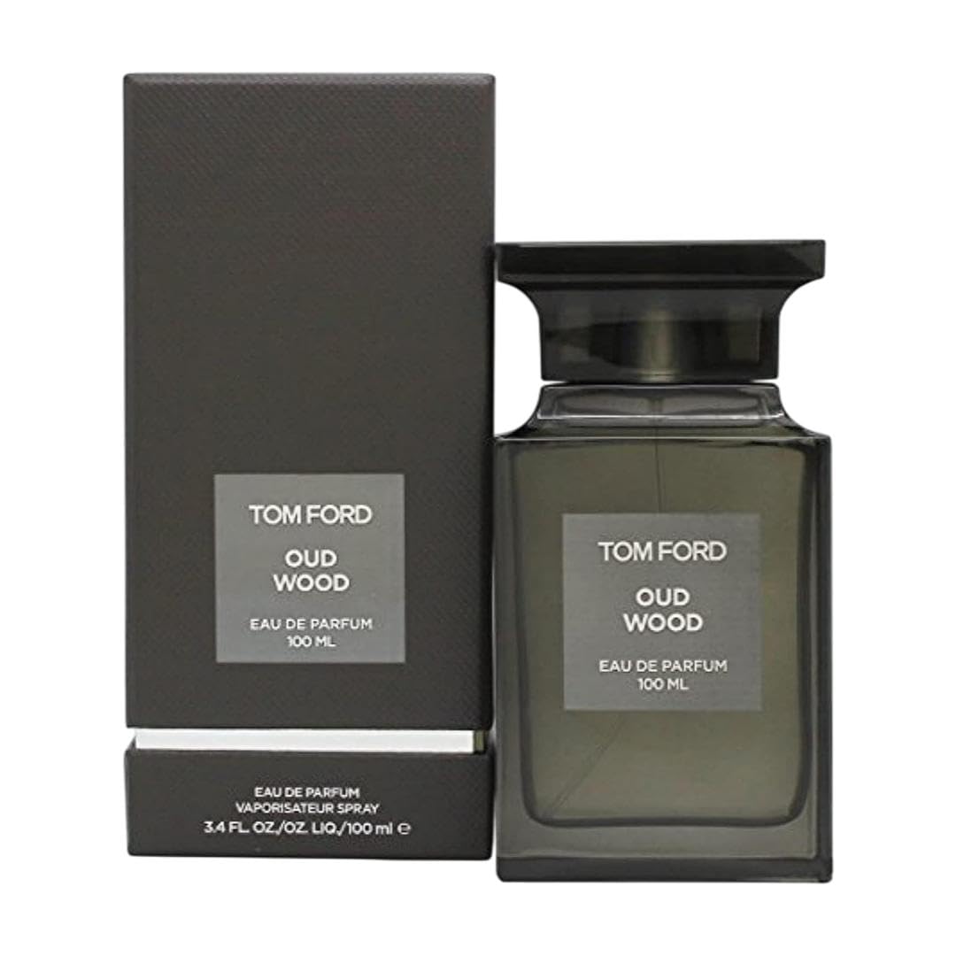 Tom Ford Oud Wood Eau de Parfum 100ml 3.4 fl oz Luxury Unisex Woody Spicy Niche Fragrance