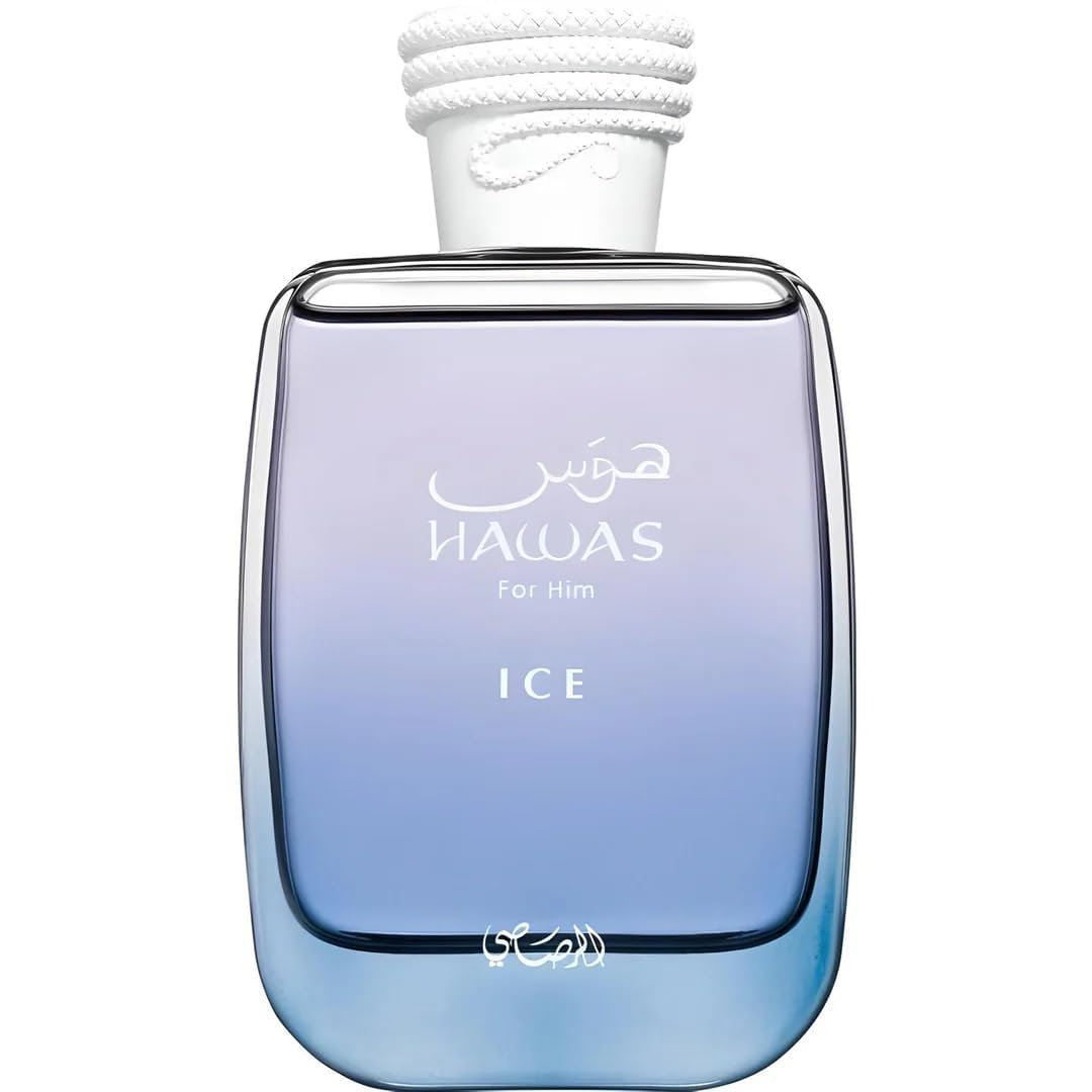 Rasasi Hawas Ice Eau de Parfum for Men 100ml – Fresh Aquatic Citrus Fragrance