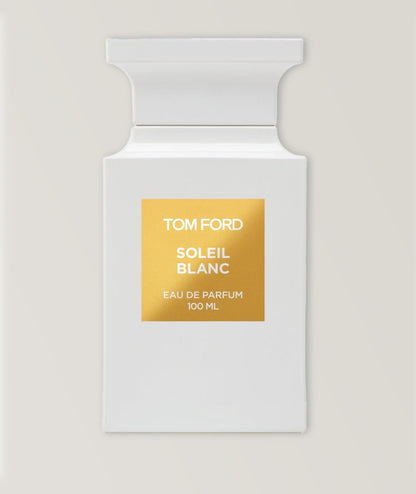 Tom Ford Soleil Blanc Eau de Parfum 100ml – Solar Floral Coconut Luxury Unisex Fragrance