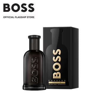 Hugo Boss Bottled Parfum 100ml 3.3 fl oz Men’s Intense Woody Amber Luxury Fragrance