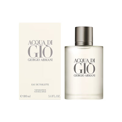 Giorgio Armani Acqua di Giò Eau de Toilette 100ml 3.4 fl oz Men’s Fresh Aquatic Citrus Signature Fragrance