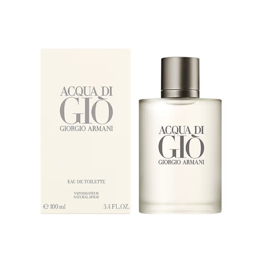 Giorgio Armani Acqua di Giò Eau de Toilette 100ml 3.4 fl oz Men’s Fresh Aquatic Citrus Signature Fragrance