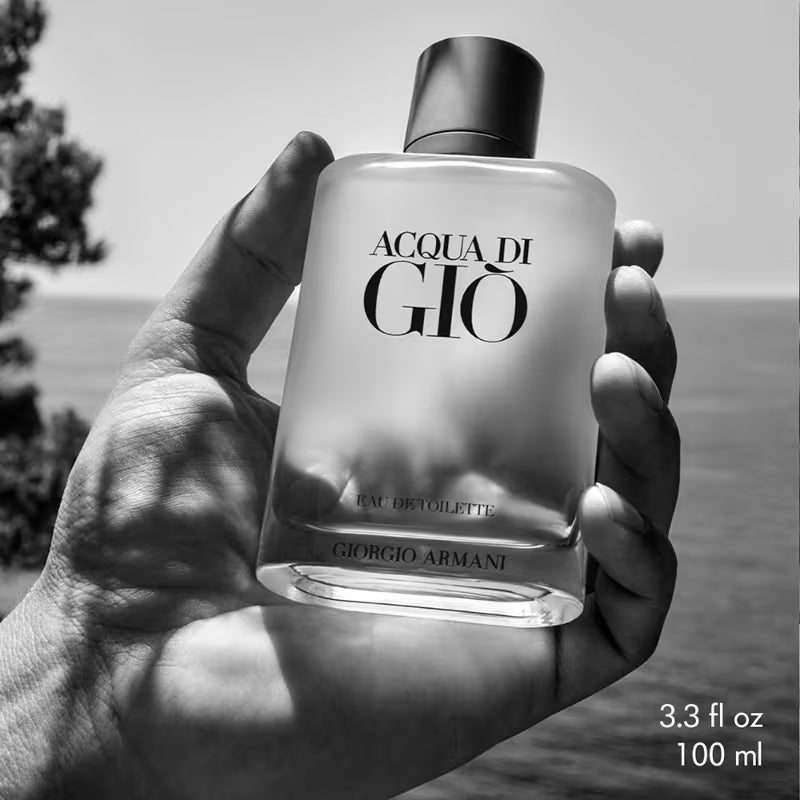 Giorgio Armani Acqua di Giò Eau de Toilette 100ml 3.4 fl oz Men’s Fresh Aquatic Citrus Signature Fragrance