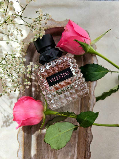 Valentino Donna Born In Roma The Gold Eau de Parfum 100ml 3.4 fl oz Women’s Warm Floral Amber Luxury Perfume