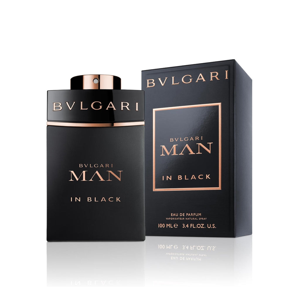 Bvlgari Man In Black Eau de Parfum 100ml 3.4 fl oz U.S. Men’s Intense Spicy Amber Long Lasting Luxury Fragrance